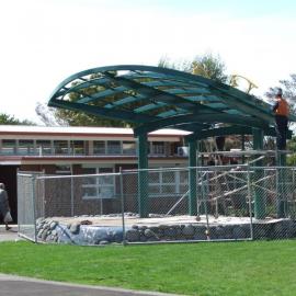 Installation of the Greerton Band Rotunda (2006)