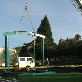 Installation of the Greerton Band Rotunda (2006)