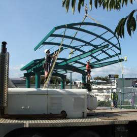 Installation of the Greerton Band Rotunda (2006)
