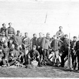 Awaiting the order to advance 1864