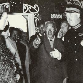 Governor Sir Bernard Fergusson and Lady Fergusson at Hairini Marae