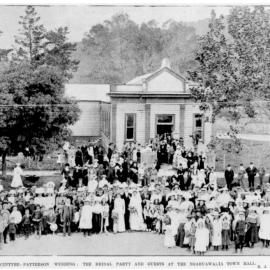 MacIntyre - Patterson wedding, 17 Apr 1901