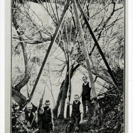 Railway Bridge extension crew, Sep 1907