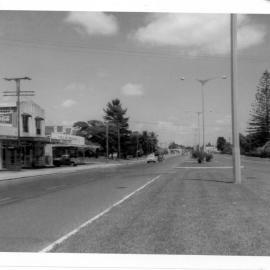 Cameron Road from Fourth Avenue looking south, c. 1960
