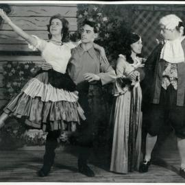 Spanish dancers Alison Snodgrass and Richard Fenn