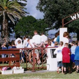 Mount Primary Whareroa Marae welcome 1995 