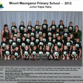 Mount Primary Junior Kapa Haka 2012 