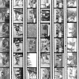 Hauraki Regiment training manoevres 1990s (proofsheet)