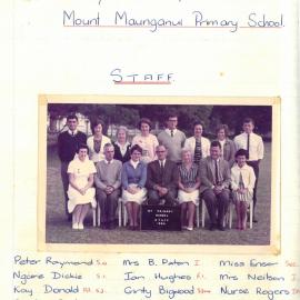 Mount Primary Staff 1964