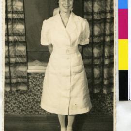 Yvonne Morrow with Red Cross (1915-1999)