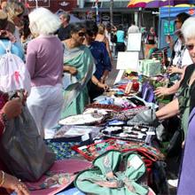 Tauranga Art Fair stalls (2011)