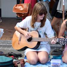 Tauranga Art Fair street musicians (2011)