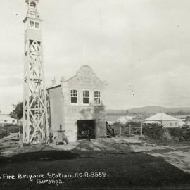 FIRE STATION TAURANGA c 1915