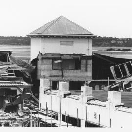DEMOLITION OF LIBRARY 1988 
