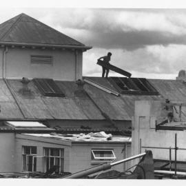 DEMOLITION OF LIBRARY 1988 
