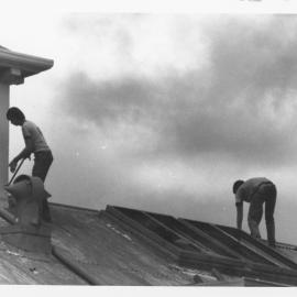 DEMOLITION OF LIBRARY 1988 