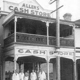Allen's cash store c 1922 