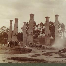 GOVERNMENT BUILDINGS FIRE 1902