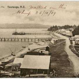 The Strand, Tauranga before 1909