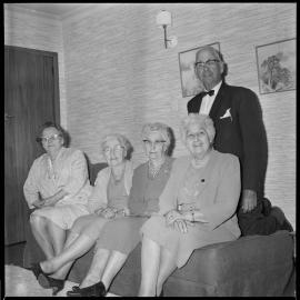 Mrs Bush (from Left) Mrs Miller, Mrs Eales, Mrs Kersey and Mr Bush