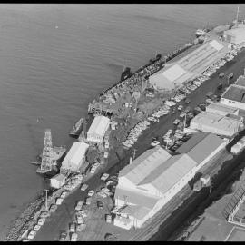 H.M. Submarine Taciturn at Tauranga Export wharf