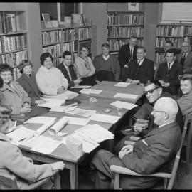 Orange Festival committee discussing arrangements for festival