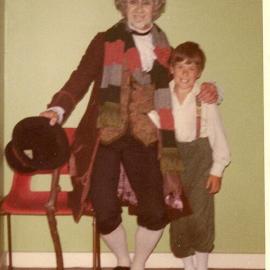 A young Jon Trimmer dancing classical ballet.