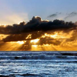 A beautiful Punakaiki sunset