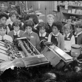Bethlehem School  pupils shown around Bay of Plenty Times factory  