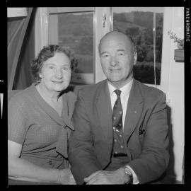 Mr George Walsh and lady