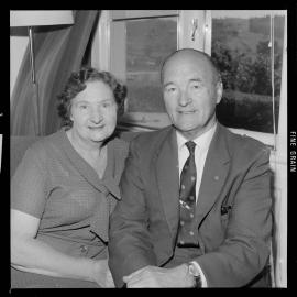 Mr George Walsh and lady