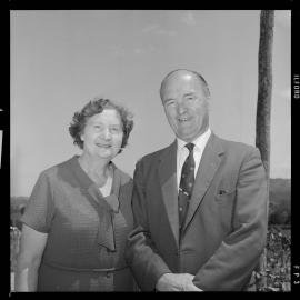 Mr George Walsh and lady