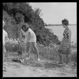 Miss Peggy Scott and Miss Marama Reweti, Maungatapu