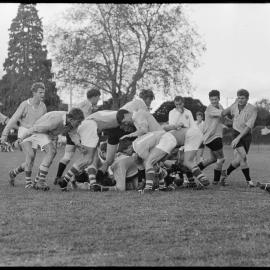 High School Old Boys v United Pirates rugby match at Tauranga Domain  