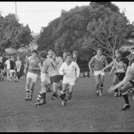 Brisbane Grammar School and Tauranga Boys' College at Tauranga Domain. 