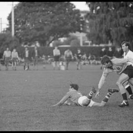 Brisbane Grammar School and Tauranga Boys' College at Tauranga Domain. 