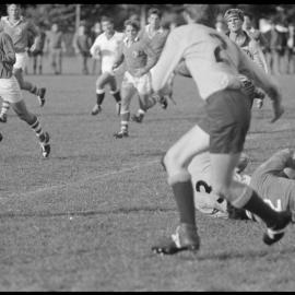 Brisbane Grammar School and Tauranga Boys' College at Tauranga Domain. 