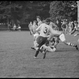 Brisbane Grammar School and Tauranga Boys' College at Tauranga Domain. 