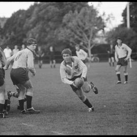 Brisbane Grammar School and Tauranga Boys' College at Tauranga Domain. 