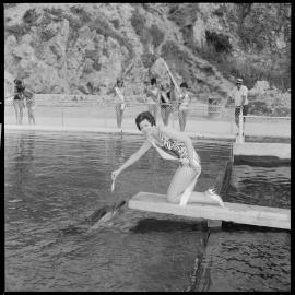 Miss North and South contestants at Mount Seaquarium.