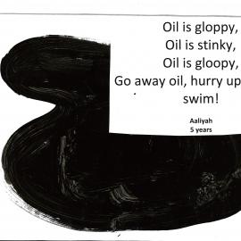 Oil is Gloppy by Aaliyah (Maungatapu School)