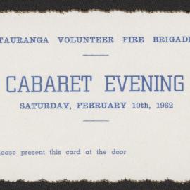Cabaret Evening door entry