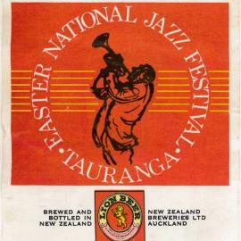 Easter National Jazz Festival Advertisement of Lion Beer