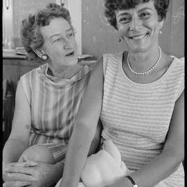 Sylvia Ashton-Warner with Helen Barrow