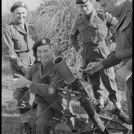 Hauraki Regiment exercise