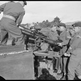 Hauraki Regiment exercise