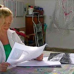 Adrienne Ranson in her Awakeri Studio