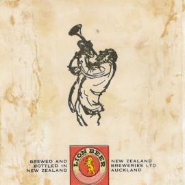 Lion Beer Advertisement with Jazz Festival Logo