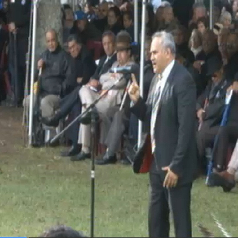Pukehinahina 2014 Pohiri to Crown: Tukuroirangi Morgan 