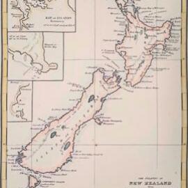 The Islands of New Zealand from Cook, D'Urville, Duperry & Herd